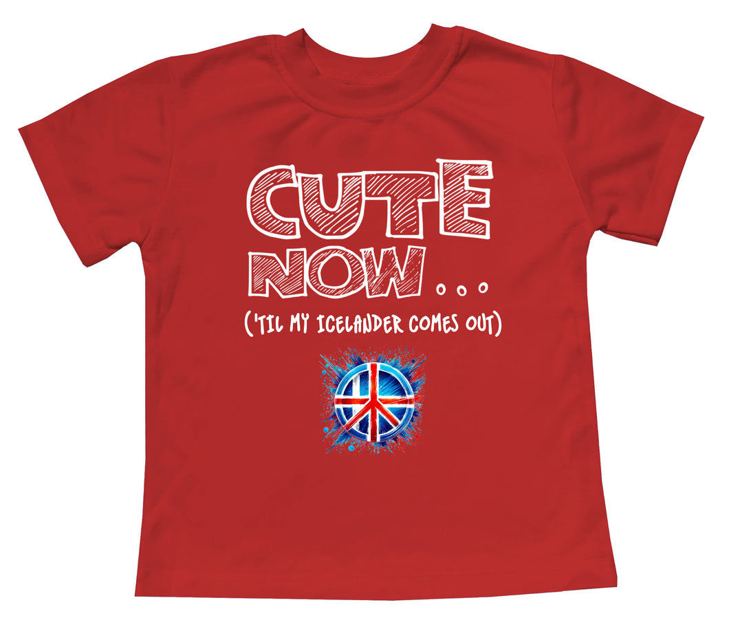 Peace ('Til My Icelander Comes Out) Toddler T-shirt