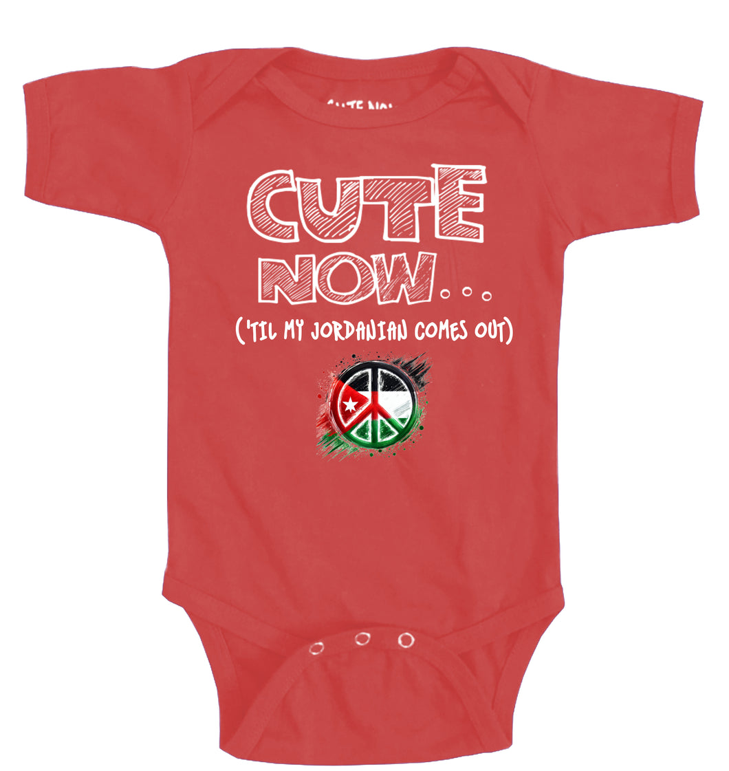Peace ('Til My Jordanian Comes Out) Bodysuit