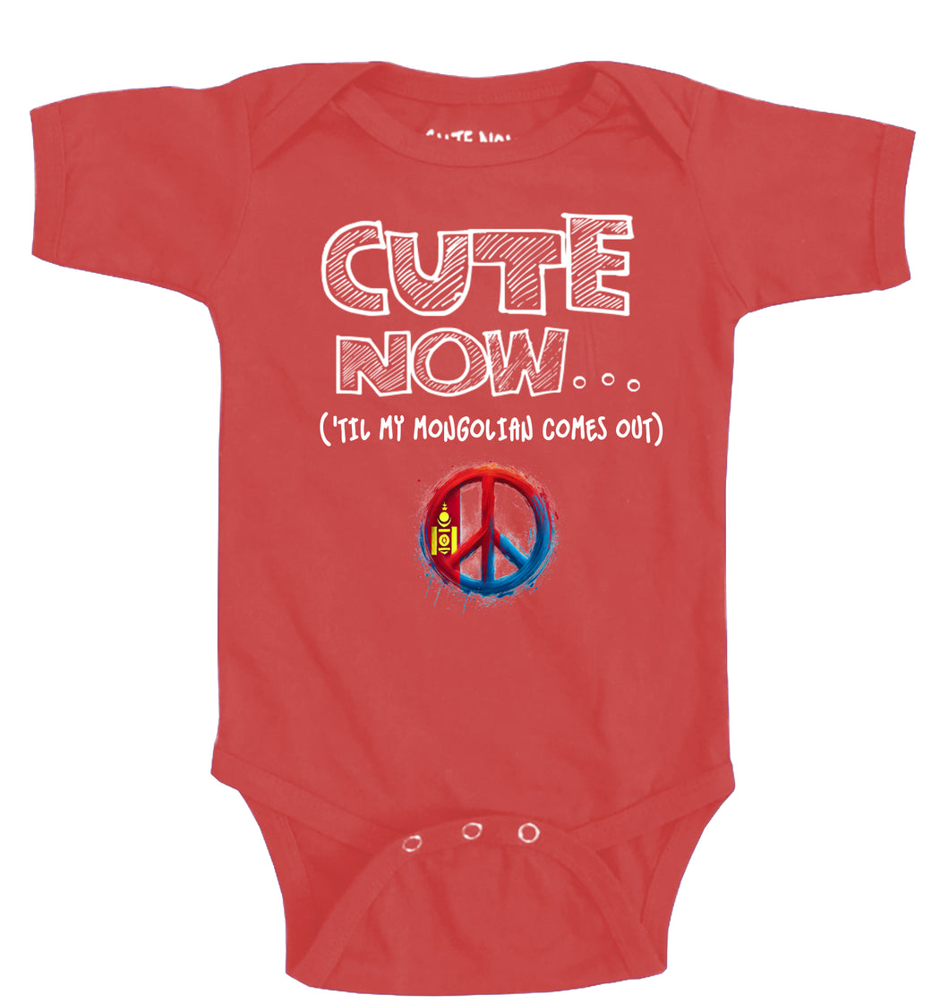 Peace ('Til My Mongolian Comes Out) Bodysuit
