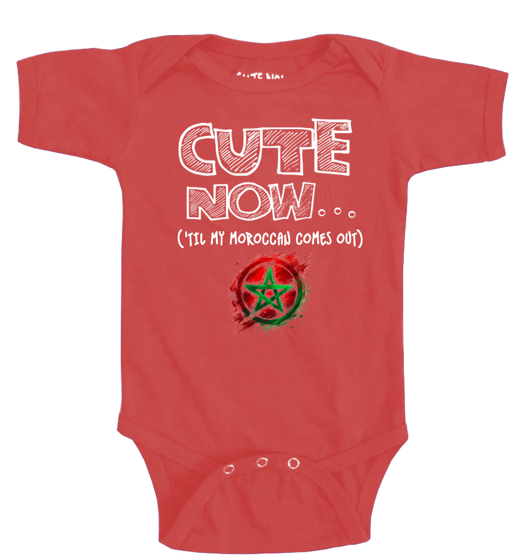 Peace ('Til My Moroccan Comes Out) Bodysuit