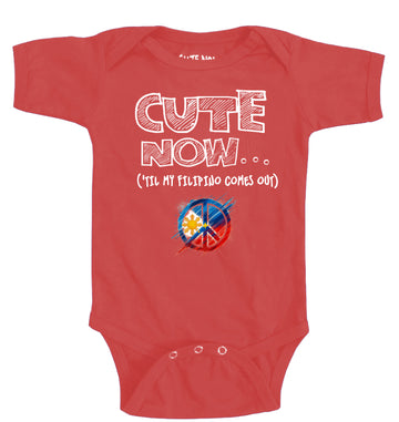 Peace ('Til My Filipino Comes Out) Bodysuit