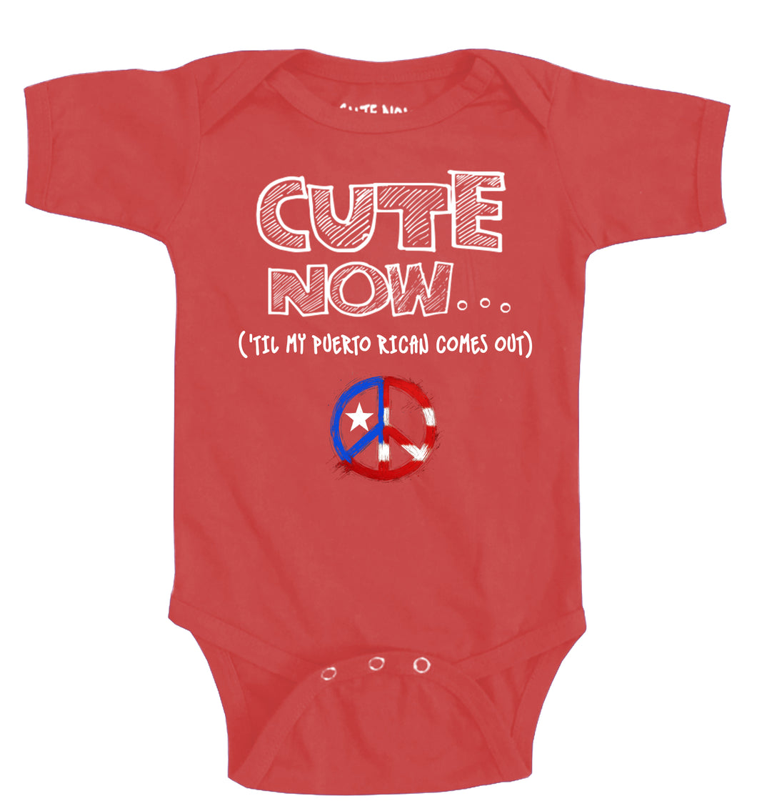 Peace ('Til My Puerto Rican Comes Out) Bodysuit