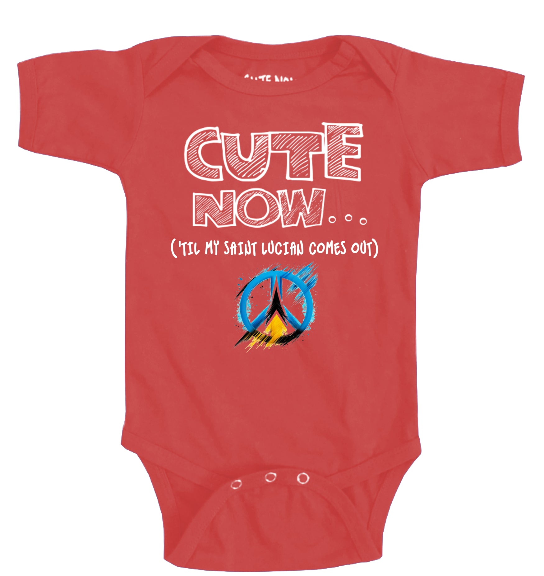 Peace ('Til My Saint Lucian Comes Out) Bodysuit
