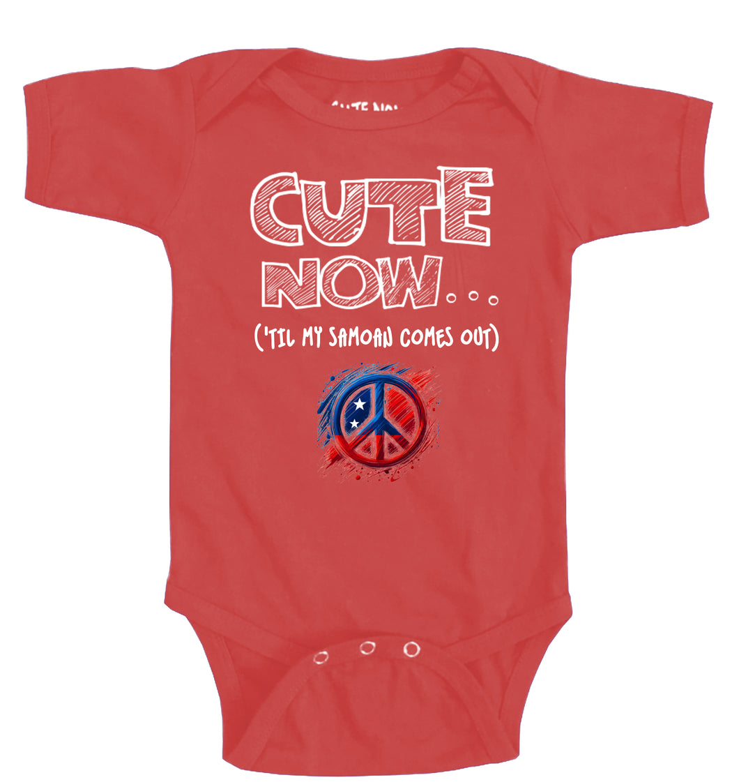 Peace ('Til My Samoan Comes Out) Bodysuit