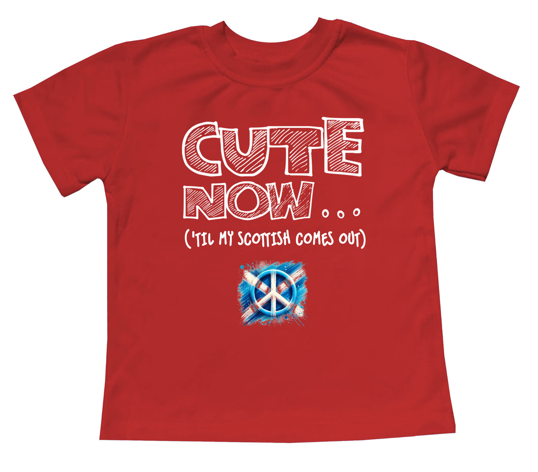 Peace ('Til My Scottish Comes Out) Toddler T-shirt