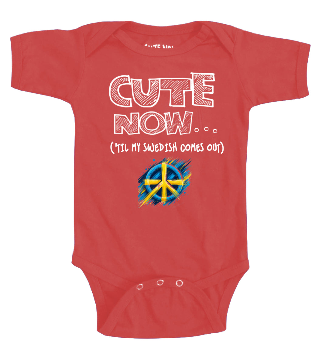Peace ('Til My Swedish Comes Out) Bodysuit