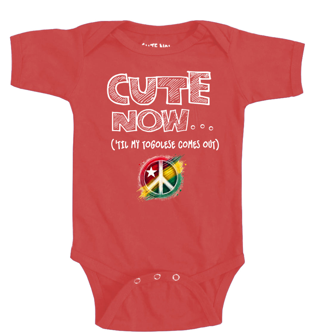 Peace ('Til My Togolese Comes Out) Bodysuit