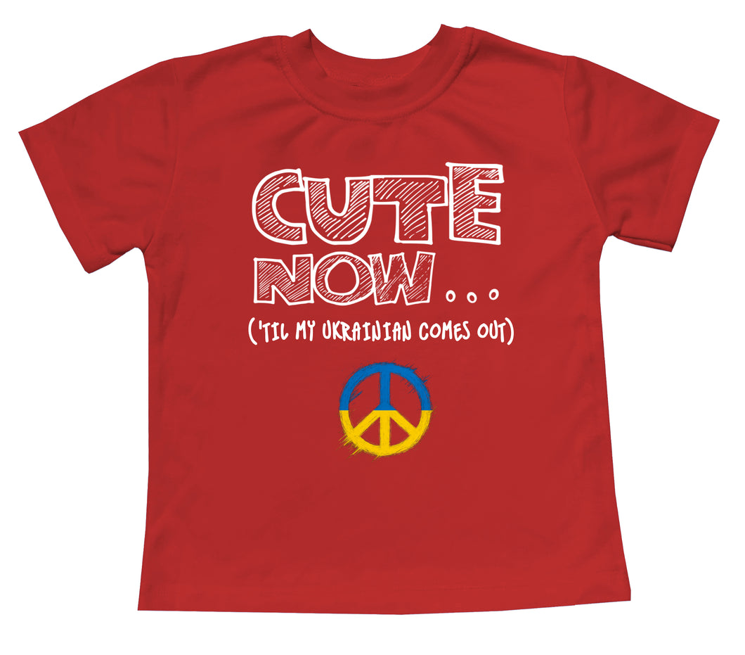 Peace ('Til My Ukrainian Comes Out) Toddler T-shirt