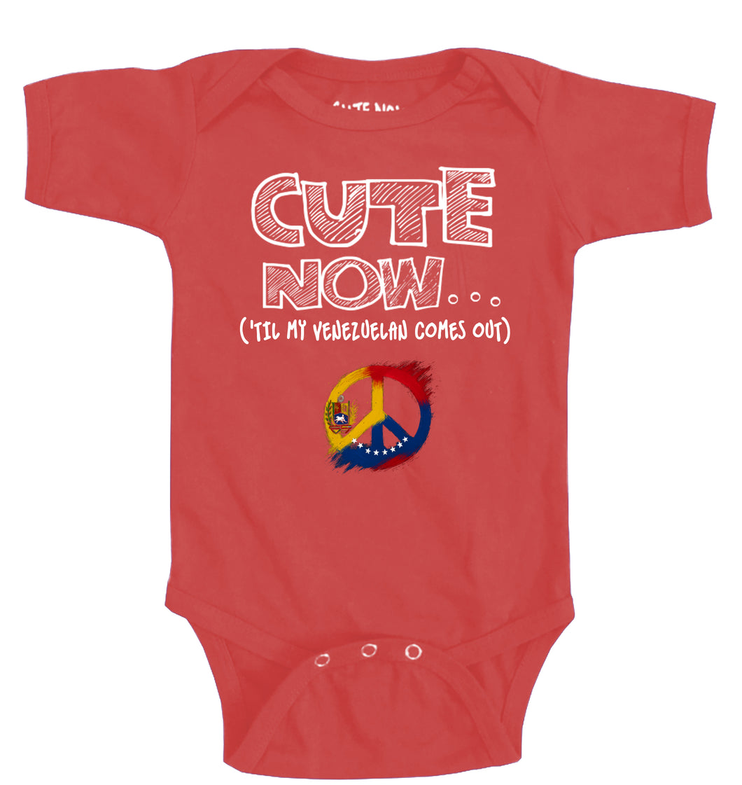 Peace ('Til My Venezuelan Comes Out) Bodysuit