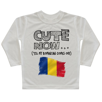 ('Til My Romanian Comes Out) Toddler Long Sleeve T-shirt