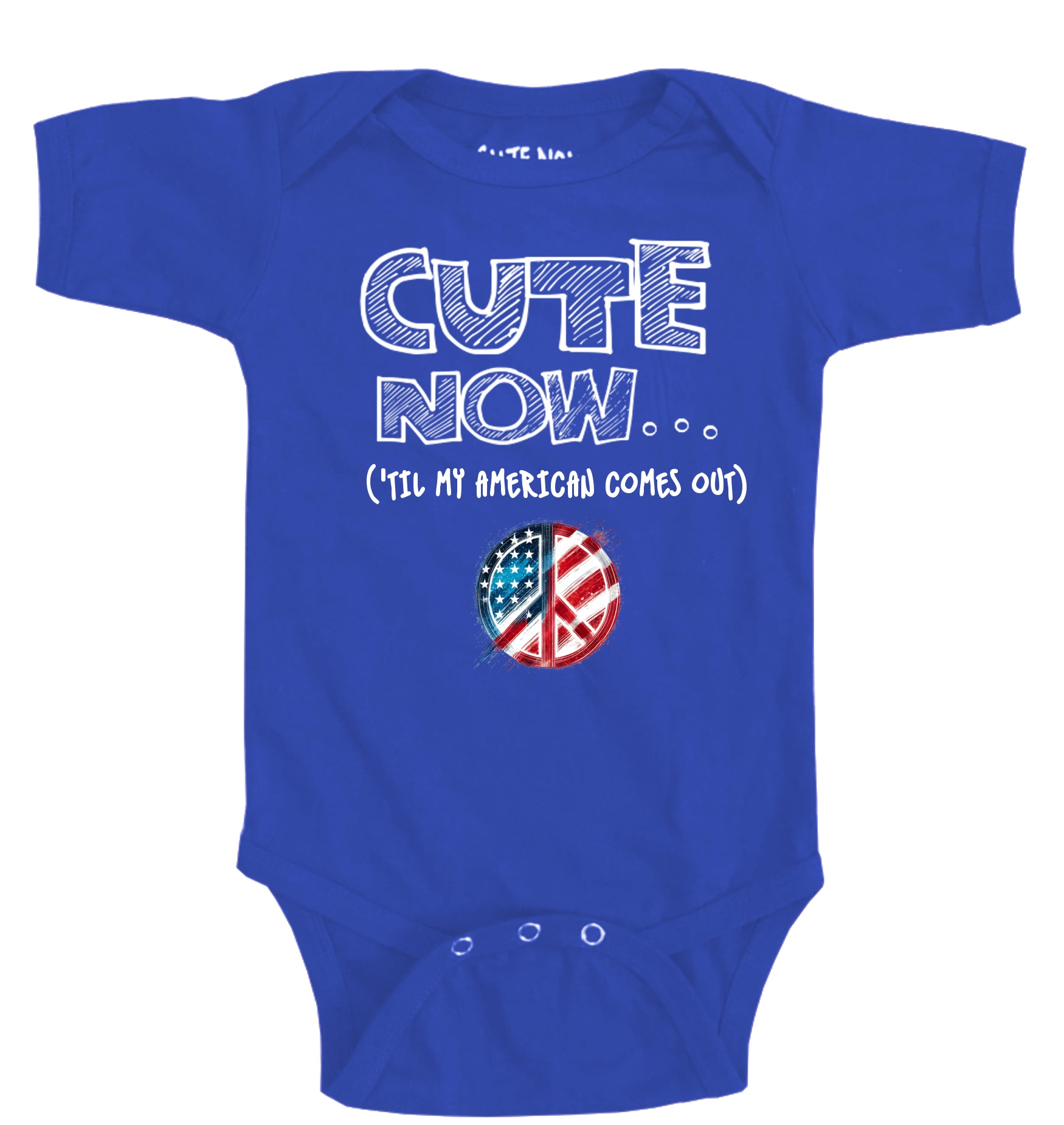 Peace ('Til My American Comes Out) Bodysuit