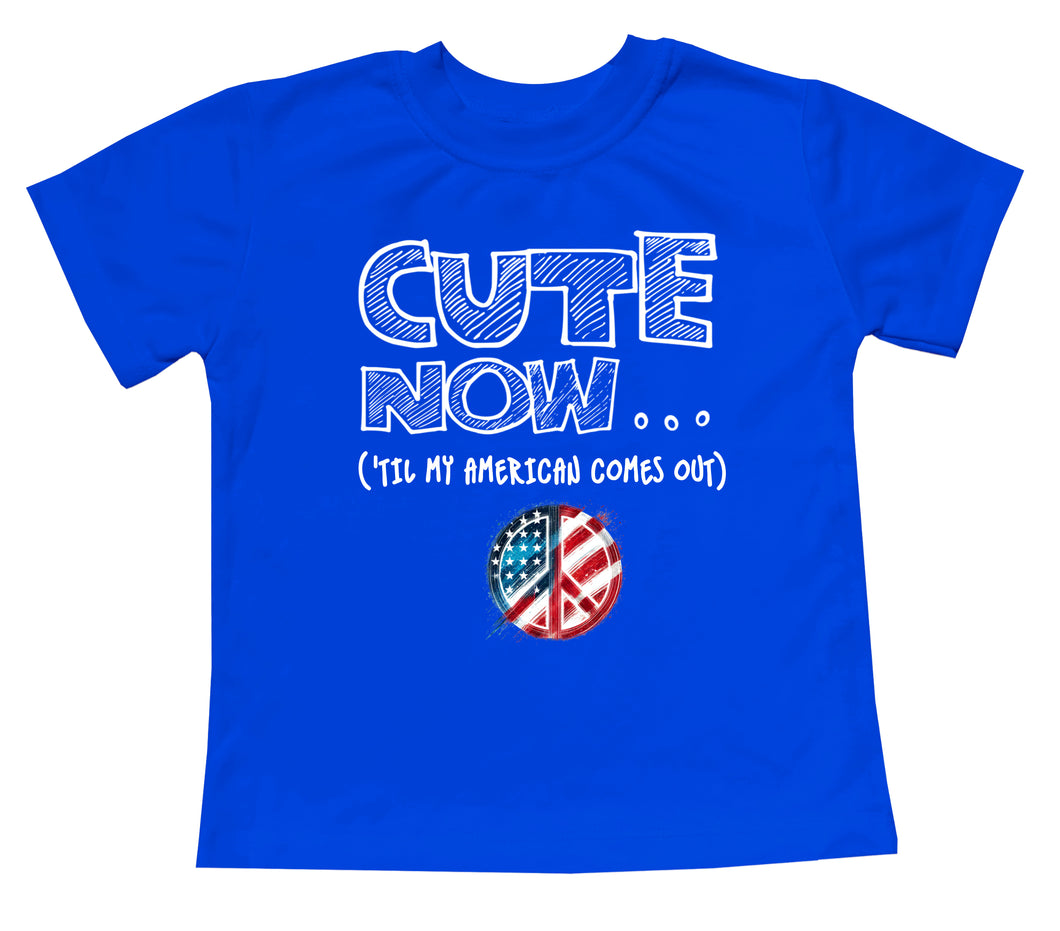 Peace ('Til My American Comes Out) Toddler T-shirt
