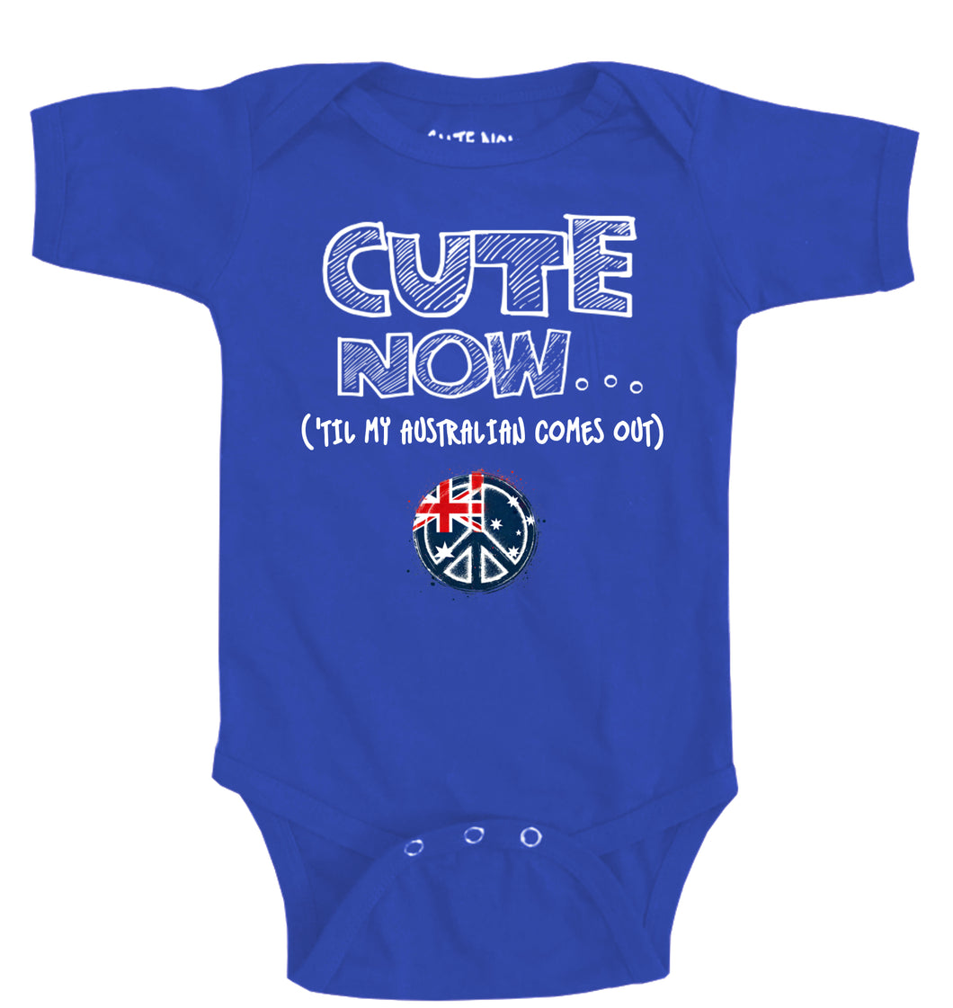 Peace ('Til My Australian Comes Out) Bodysuit