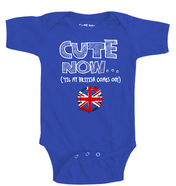 Peace ('Til My British Comes Out) Bodysuit