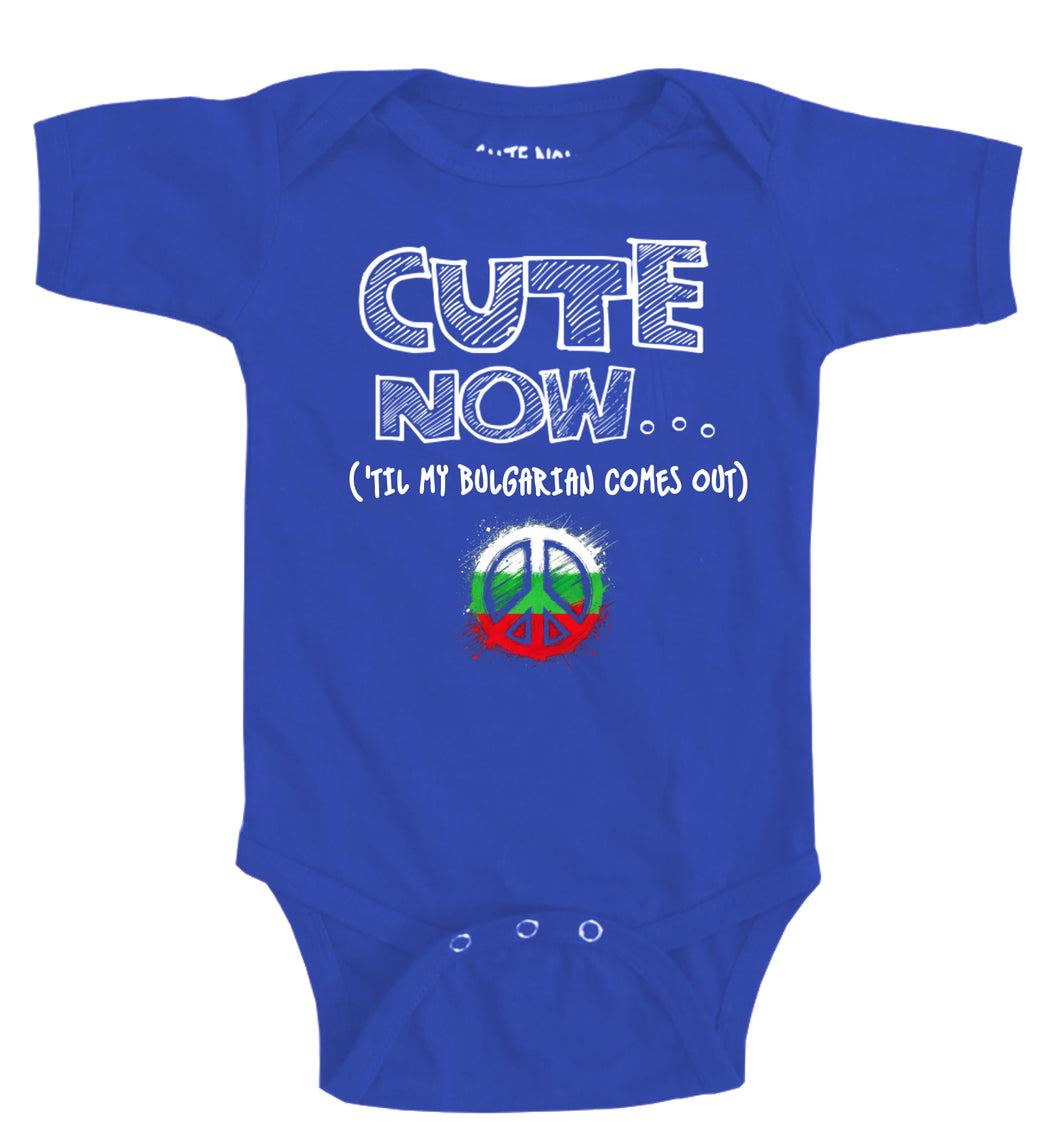 Peace ('Til My Bulgarian Comes Out) Bodysuit