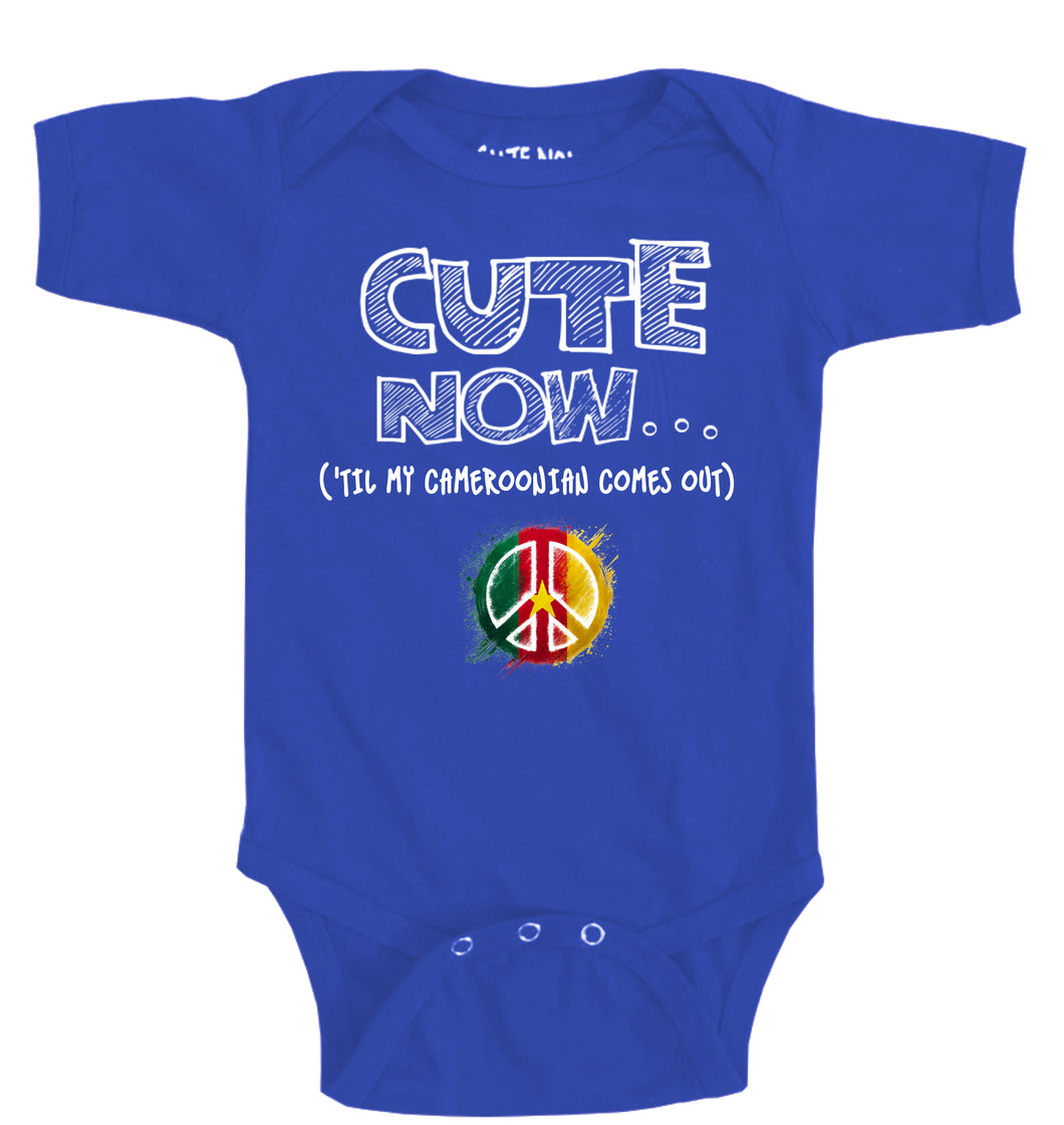 Peace ('Til My Cameroonian Comes Out) Bodysuit