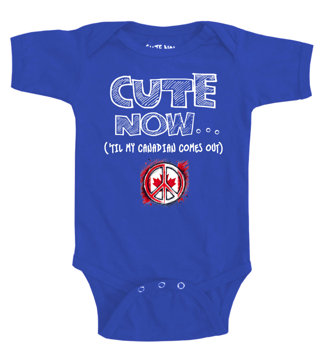 Peace ('Til My Canadian Comes Out) Bodysuit
