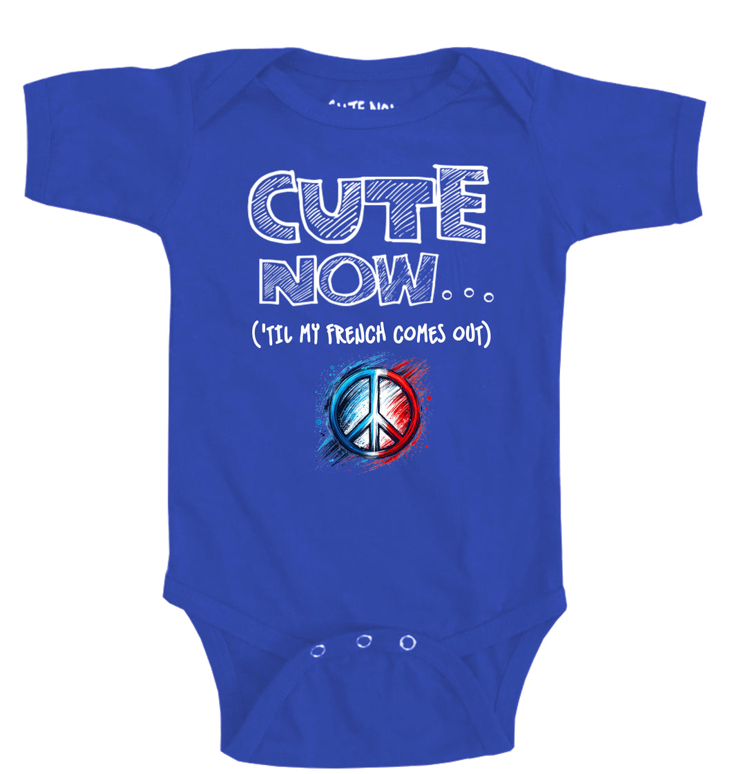 Peace ('Til My French Comes Out) Bodysuit