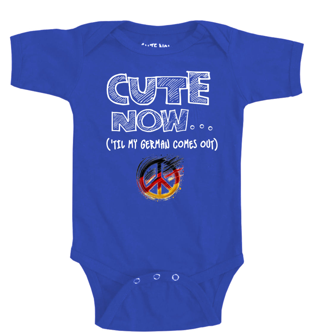 Peace ('Til My German Comes Out) Bodysuit