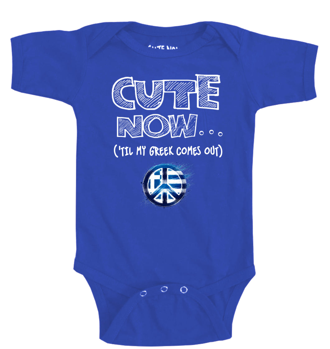 Peace ('Til My Greek Comes Out) Bodysuit