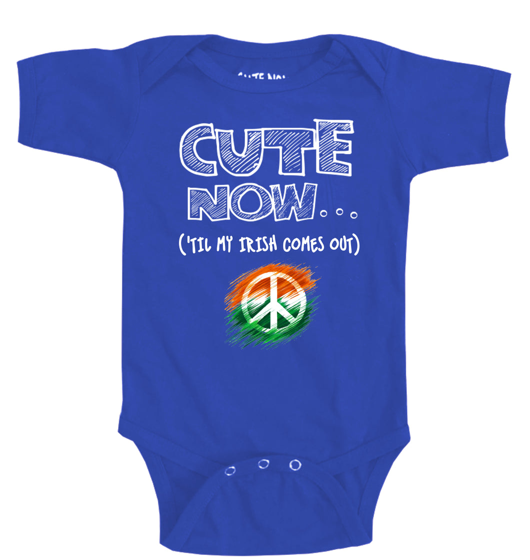 Peace ('Til My Irish Comes Out) Bodysuit