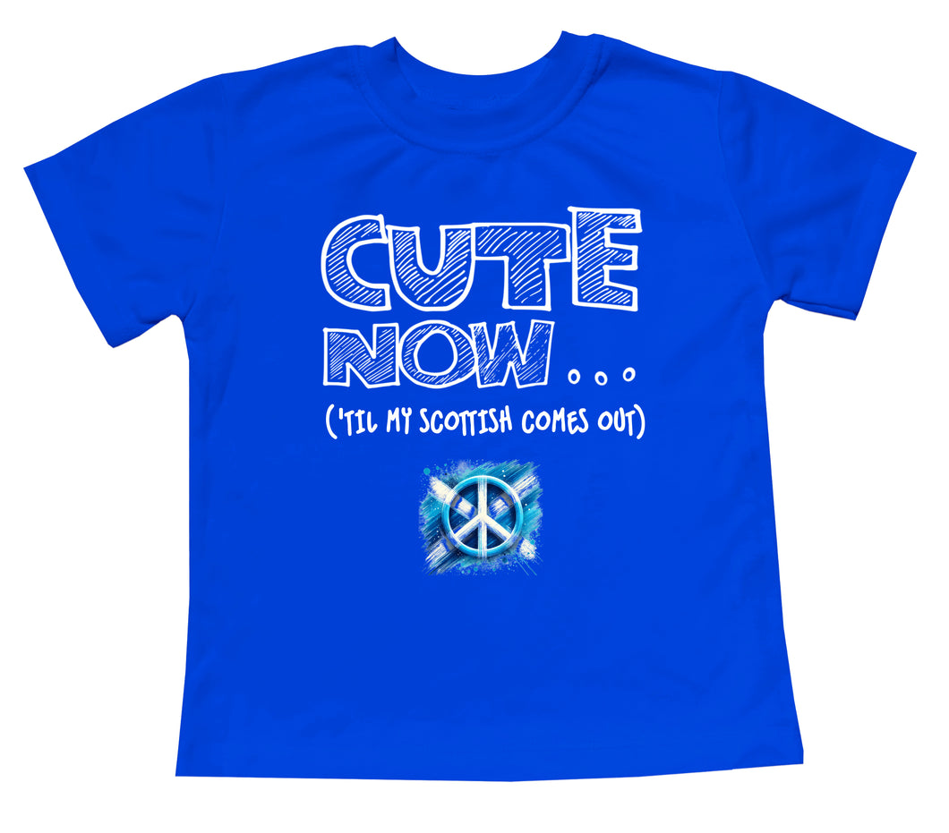 Peace ('Til My Scottish Comes Out) Toddler T-shirt
