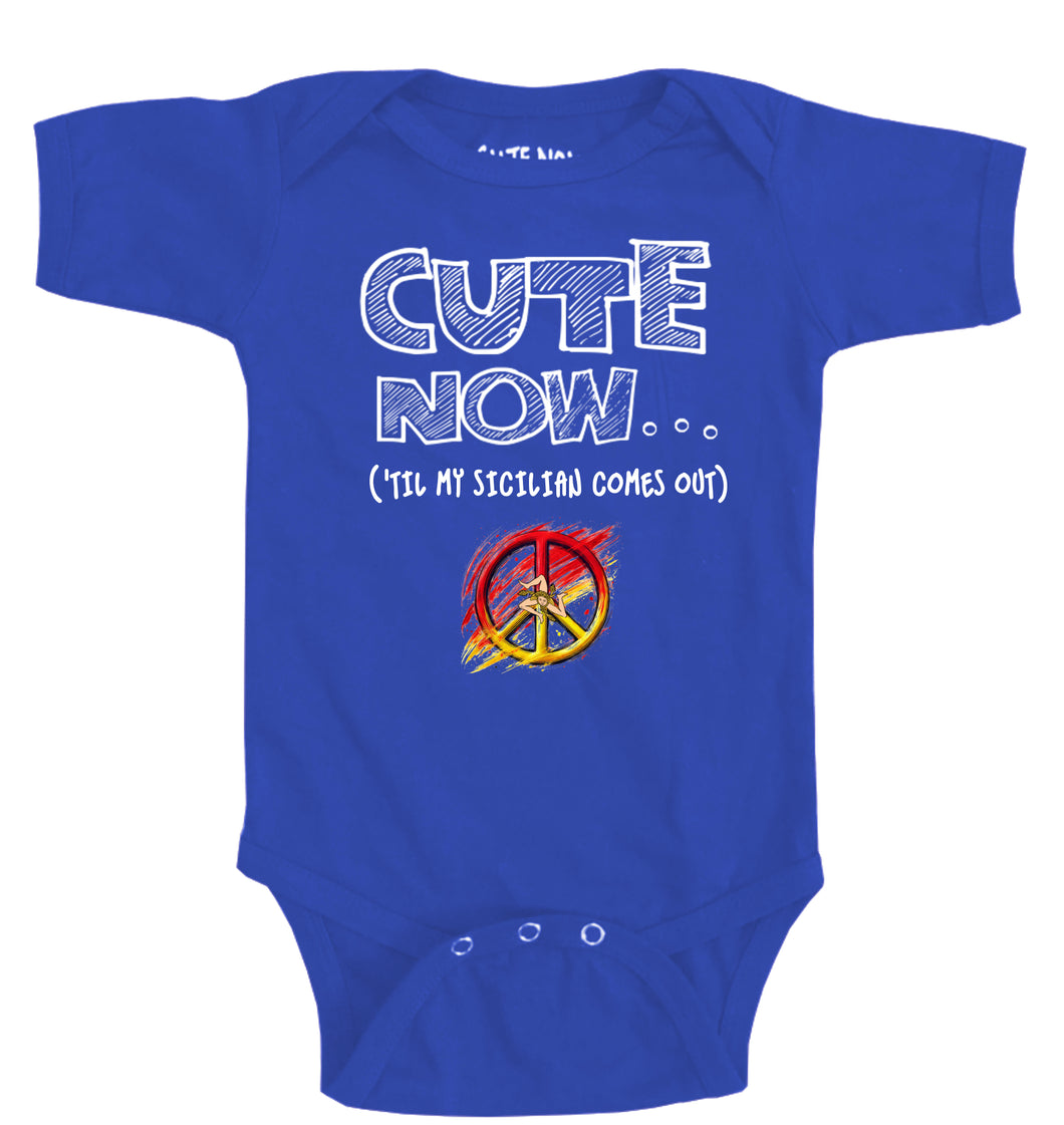 Peace ('Til My Sicilian Comes Out) Bodysuit