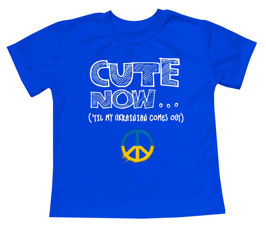 Peace ('Til My Ukrainian Comes Out) Toddler T-shirt