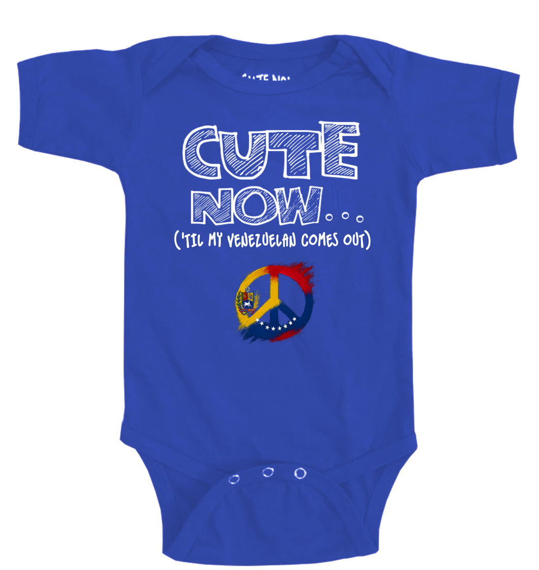 Peace ('Til My Venezuelan Comes Out) Bodysuit