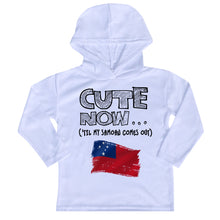 ('Til My Samoan Comes Out) Toddler Long Sleeve Hooded T-shirt