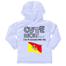 ('Til My Sicilian Comes Out) Toddler Long Sleeve Hooded T-shirt