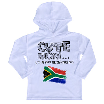 ('Til My South African Comes Out) Toddler Long Sleeve Hooded T-shirt