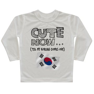 ('Til My Korean Comes Out) Toddler Long Sleeve T-shirt