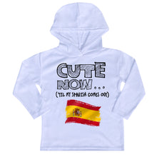 ('Til My Spanish Comes Out) Toddler Long Sleeve Hooded T-shirt