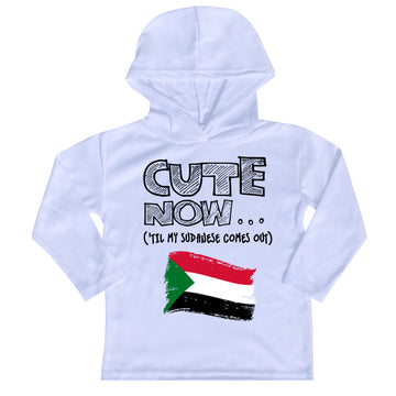 ('Til My Sudanese Comes Out) Toddler Long Sleeve Hooded T-shirt