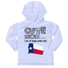 ('Til My Texan Comes Out) Toddler Long Sleeve Hooded T-shirt