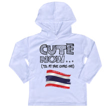 ('Til My Thai Comes Out) Toddler Long Sleeve Hooded T-shirt