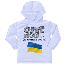 ('Til My Ukrainian Comes Out) Toddler Long Sleeve Hooded T-shirt