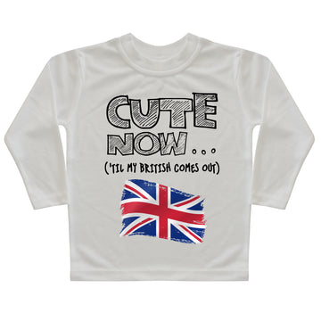 ('Til My British Comes Out) Toddler Long Sleeve T-shirt