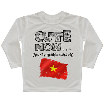 ('Til My Vietnamese Comes Out) Toddler Long Sleeve T-shirt