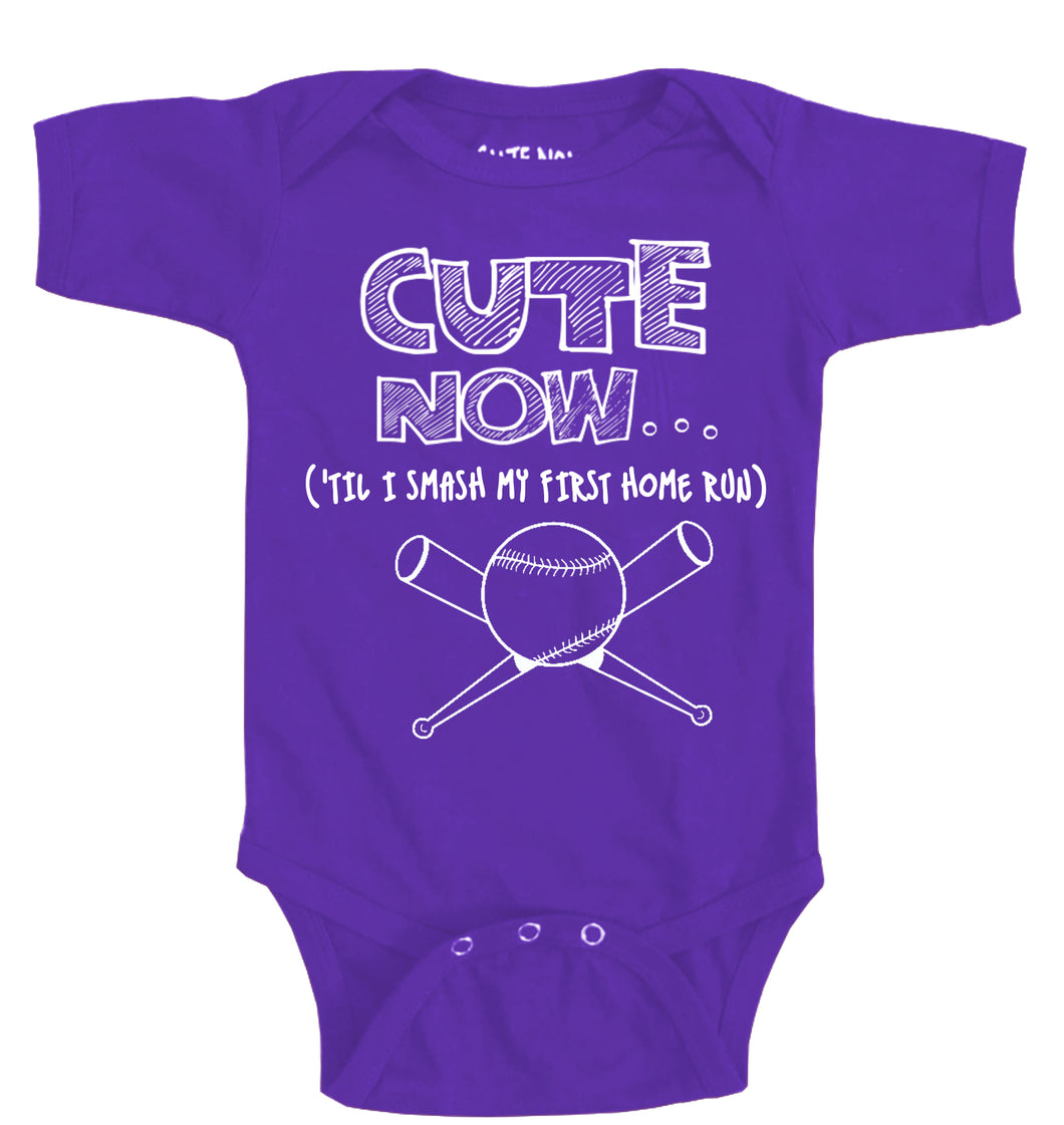 ('Til I Smash My First Home Run) Bodysuit
