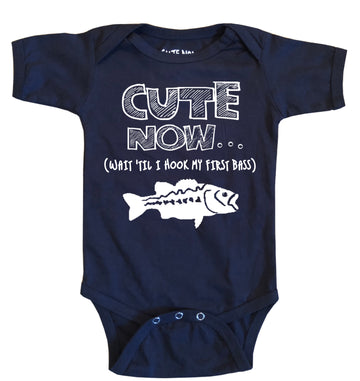 (Wait 'Til I Hook My First Bass) Bodysuit