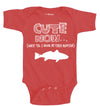 (Wait ''Til I Hook My First Redfish) Bodysuit