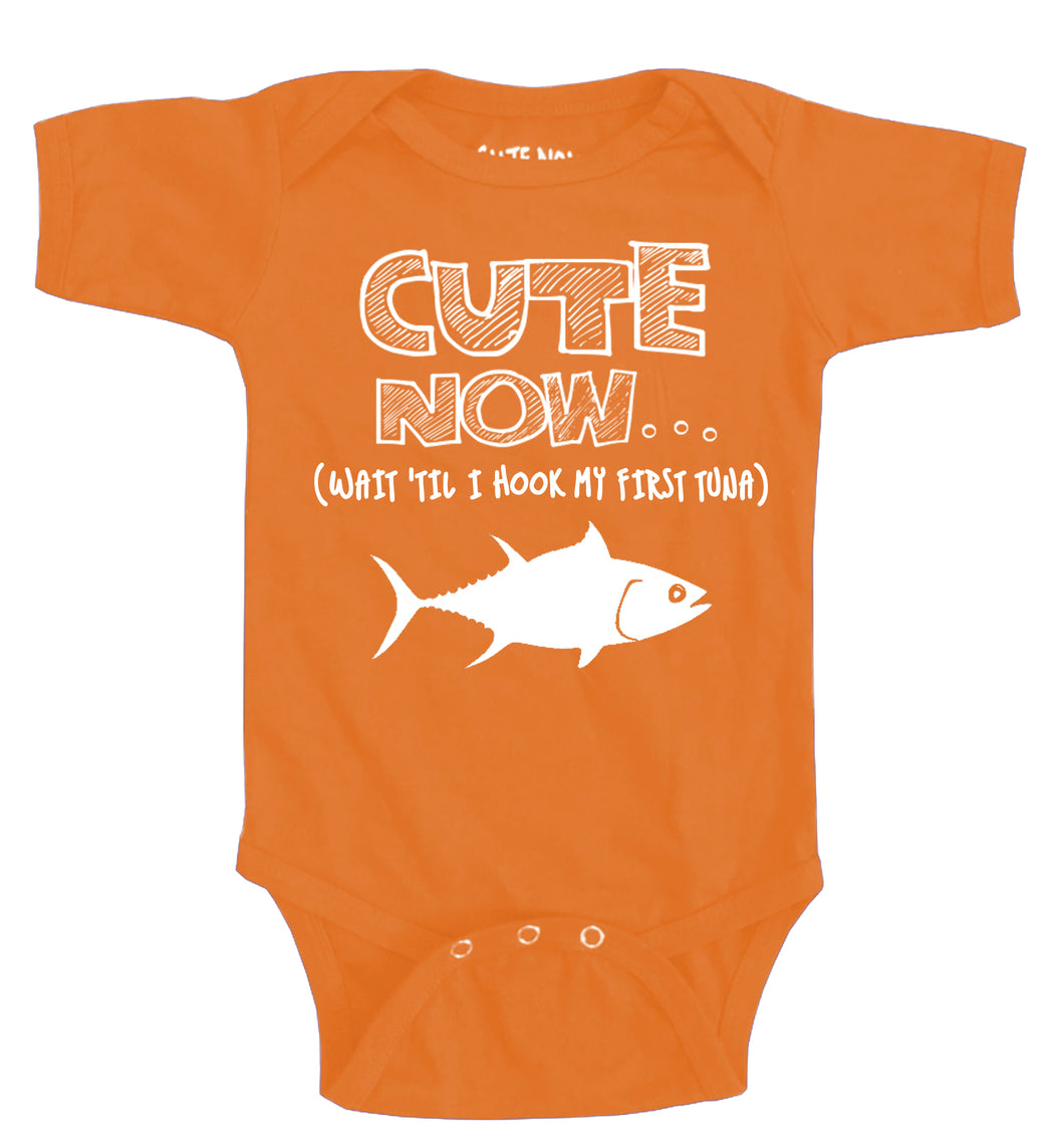 (Wait 'Til I Hook My First Tuna) Bodysuit