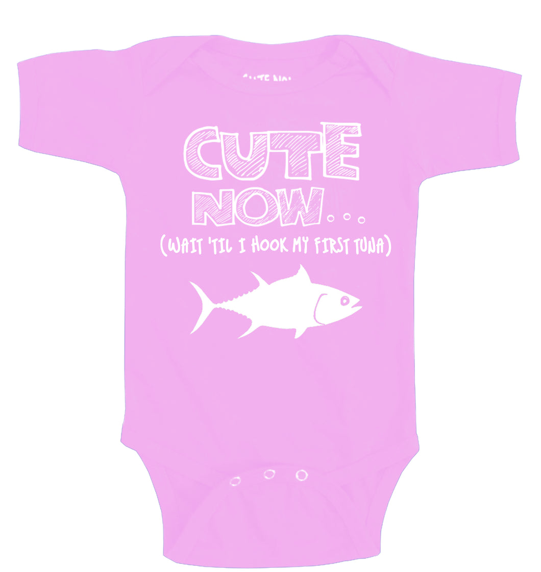 (Wait 'Til I Hook My First Tuna) Bodysuit