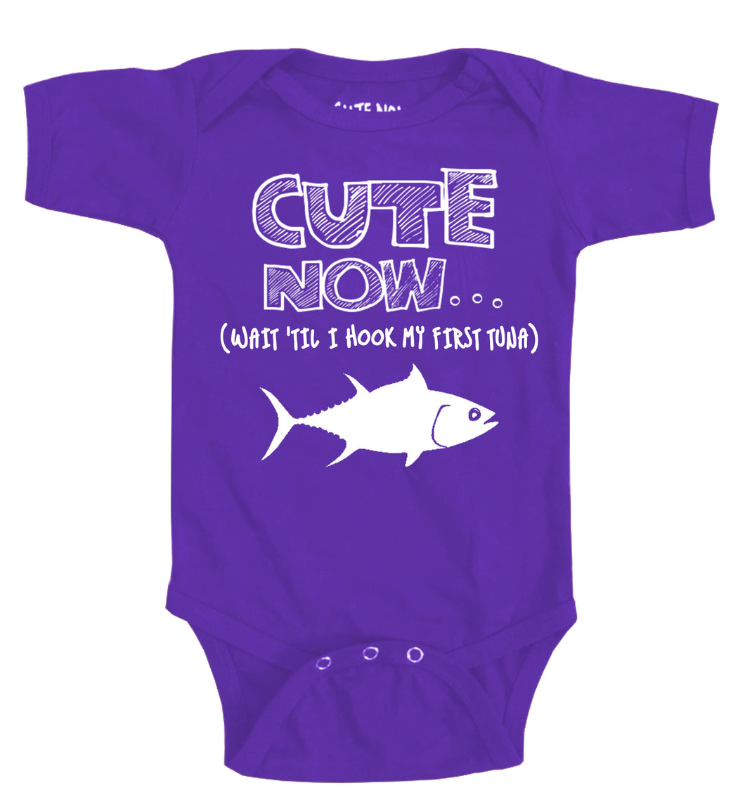 (Wait 'Til I Hook My First Tuna) Bodysuit