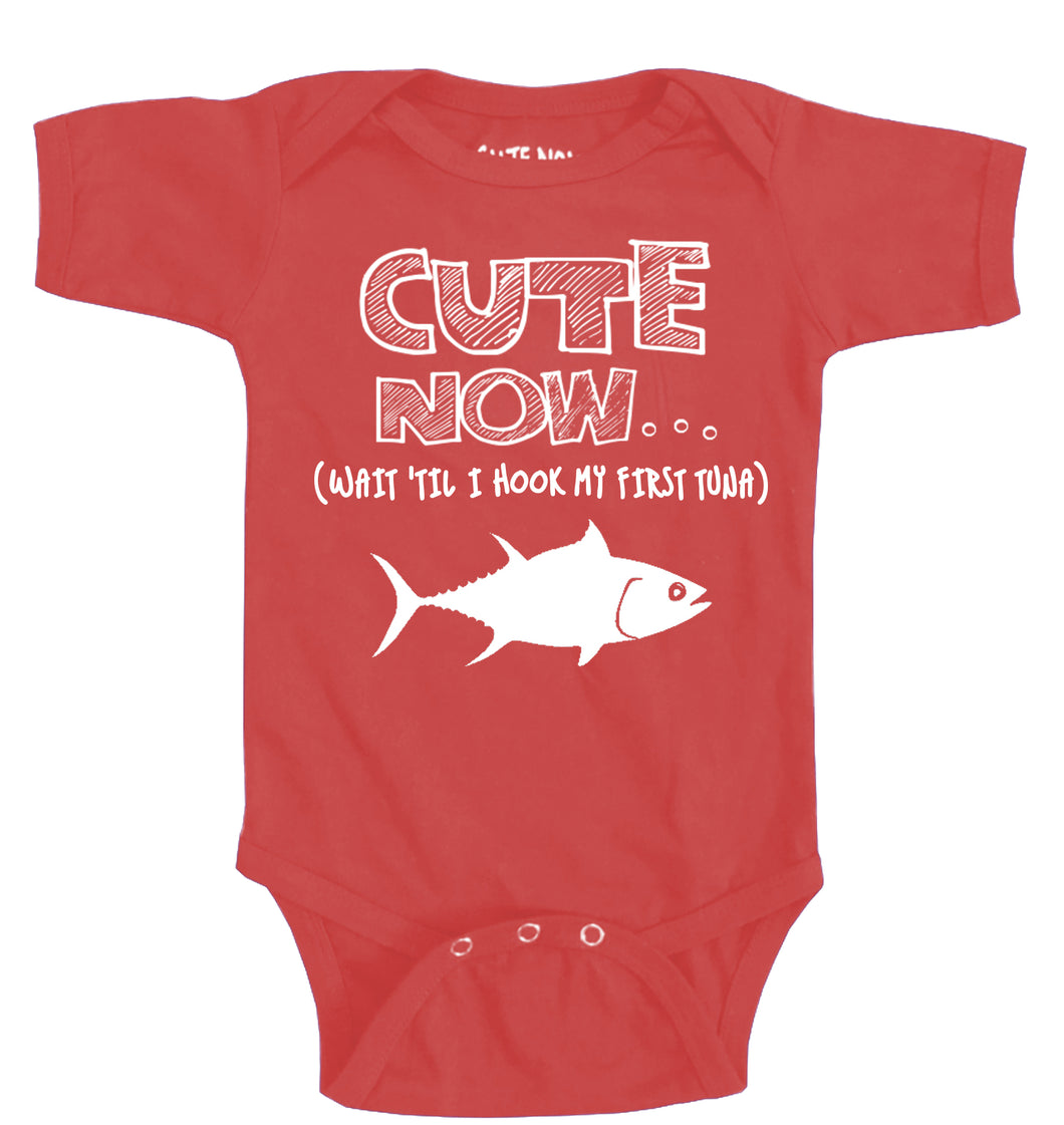 (Wait 'Til I Hook My First Tuna) Bodysuit