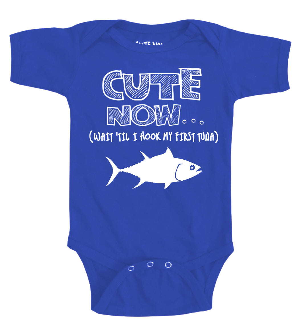 (Wait 'Til I Hook My First Tuna) Bodysuit