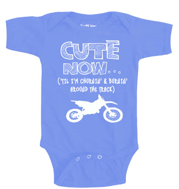 ('Til I'm Churnin' & Burnin' Around The Track) Bodysuit