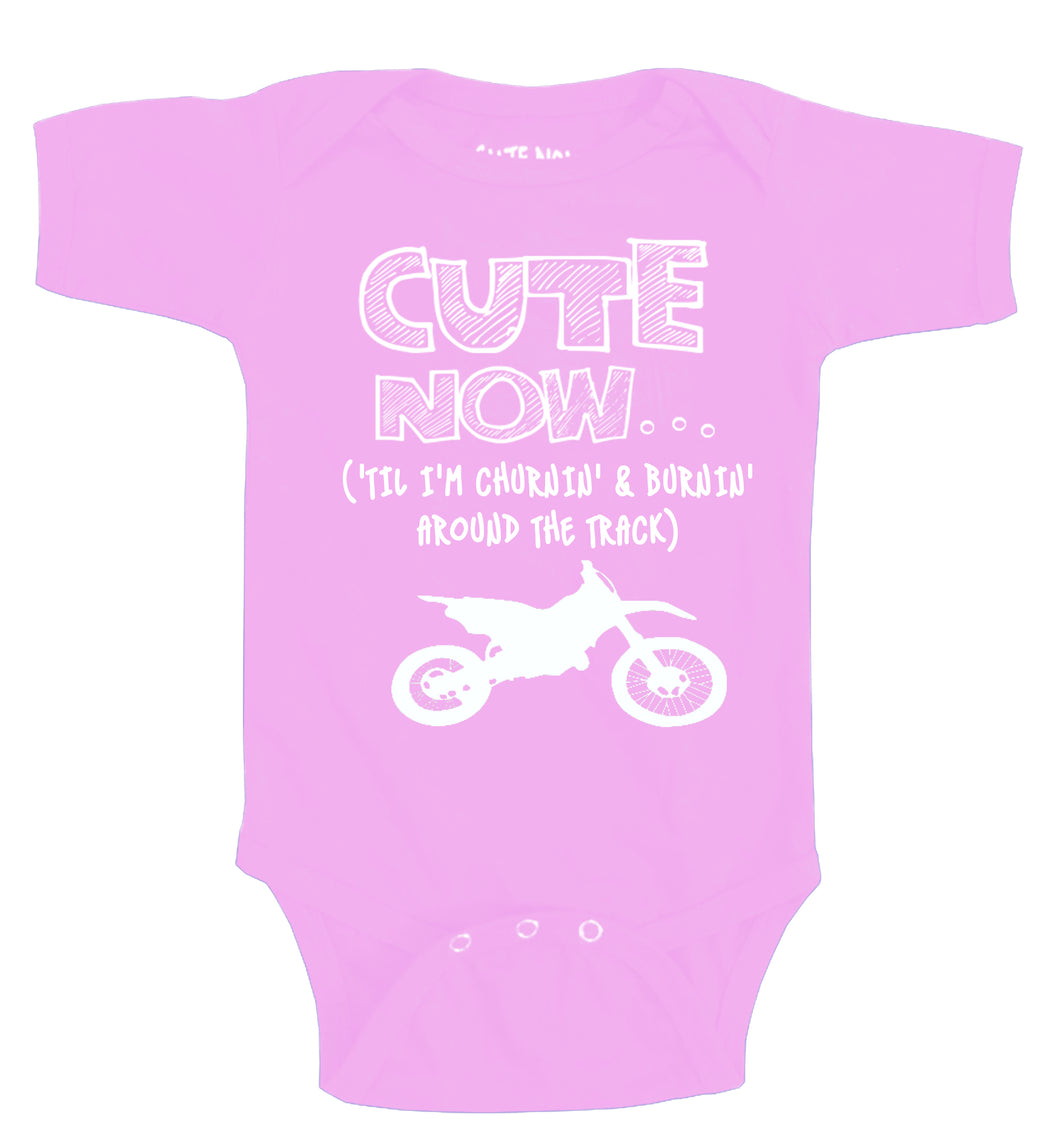 ('Til I'm Churnin' & Burnin' Around The Track) Bodysuit